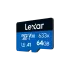 Lexar High-Performance 633x 64GB MicroSDXC UHS-I Memory Card